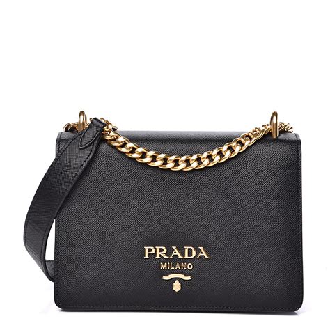 prada saffiano chain bag